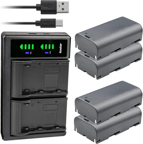 Miniatura 4 de Kastar Cargador de batería USB LTD2 compatible con Huepar 603CG/603CR, 603CG-BT 3D, 603BT-H 3D Bluetooth Conectividad Green Beam, DT03CG