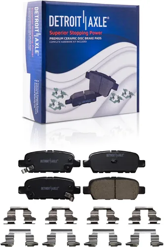 Miniatura 29 de Detroit Axle - Kit de freno delantero para Chevrolet Impala Monte Carlo Buick LeSabre Riviera Park Avenue Cadillac DeVille Olds Intrigue, Pinza