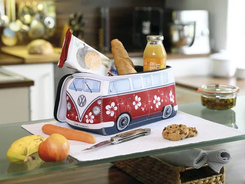 Miniatura 5 de BRISA VW Collection – Volkswagen Bolsa universal de neopreno para maquillaje, cosméticos, artículos de tocador para farmacia de viaje, en diseño