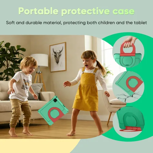 Miniatura 9 de aiprotablet Tableta para niños, Android 16 para niños de 10 pulgadas, Octa-Core 2.2 GHz con funda, 30 GB de RAM 64 GB ROM, 2 TB expandir, control