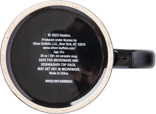 Miniatura 4 de Silver Buffalo Taza de cerámica negra inspirada en la tabla de Ouija, mística, "Adiós, lo aterrador", 20 onzas ouija board