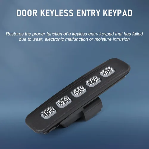 Miniatura 2 de DICMIC Teclado de entrada sin llave para puerta compatible con Ford F250 F350 F450 F550 Super Duty 2004-2010 Ford Escape 2005-2012 Mercury Mariner