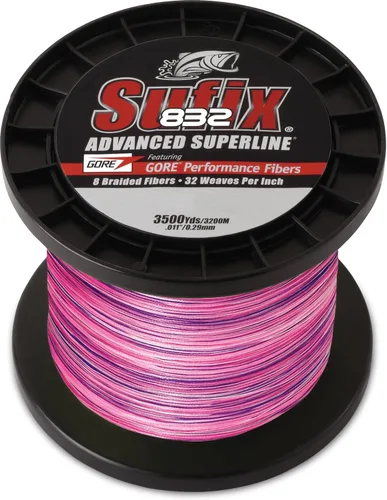 Miniatura 13 de Sufix 832 Advanced Superline Cuerda de pescar trenzada - 150 yardas verde (Low Vis Green)