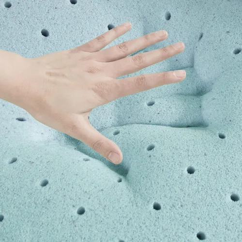 Miniatura 5 de Sleep Philosophy - Protector de colchón de espuma viscoelástica con gel, apto para todas las estaciones, lujoso e hipoalergénico