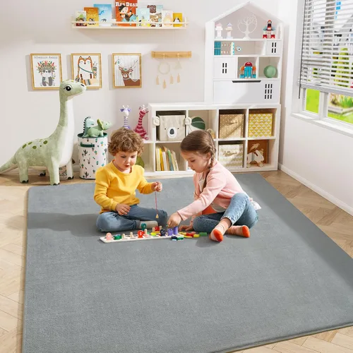 Miniatura 170 de Amearea Alfombras modernas para dormitorio, sala de estar, alfombra de espuma viscoelástica gruesa de 4 x 6 pies, alfombra de espuma viscoelástica