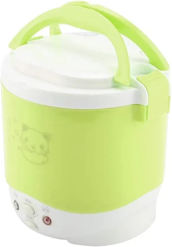 Arrocera, olla arrocera pequeña, olla arrocera de 6 tazas, olla arrocera de 1 litro, vaporera, lonchera eléctrica de 12 V para coche, vaporizador