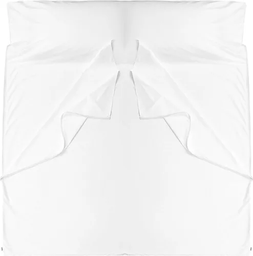 Miniatura 13 de Forro de saco de dormir 100% algodón con cremallera, sábana de viaje para adultos, para hoteles, camping, excursionistas, colchón, caravana, sofá