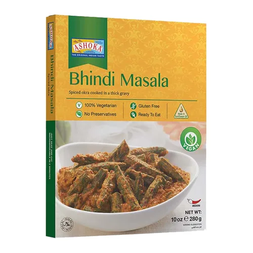 Miniatura 28 de Ashoka Comidas indias tradicionales 1932, curry de verduras mixtas veganas, platos principales listos para comer para microondas, Shahi Navratan