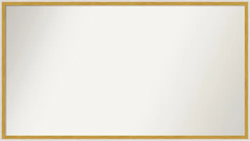 Miniatura 1048 de Amanti Art Espejo de baño blanco para sobre el fregadero, 32 x 45 pulgadas, espejo de tocador rectangular blanco esbelto, marco de madera moderno