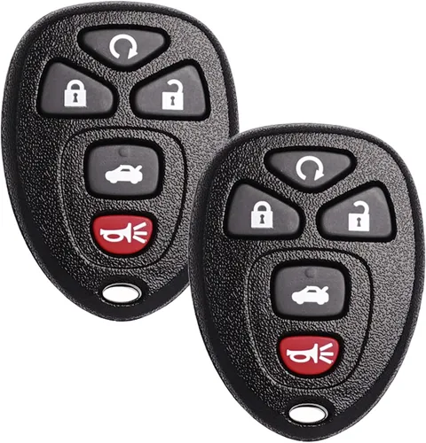 SUPALAND Llavero de Reemplazo para Control Remoto Compatible con Chevy Malibu 2004 2005 2006 2007 2008 2009 2010 2012 Cobalt Pontiac G5 G6 Grand