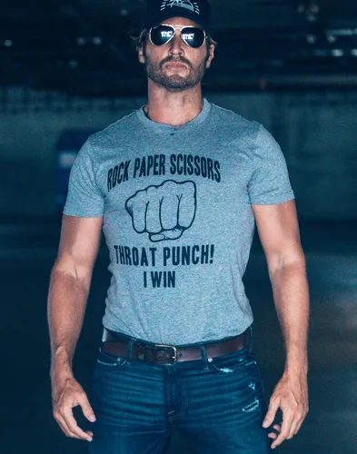 Miniatura 2 de Camiseta de papel de roca para hombre, diseño sarcástico, divertido y sarcástico, divertida, novedad