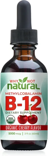 Miniatura 5 de Why Not Natural Gotas orgánicas de vitamina B12 y vitamina A líquida