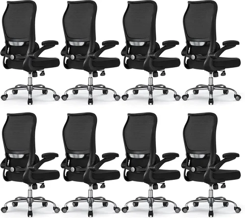 Miniatura 17 de TRALT Silla de Oficina Ergonómica - Silla de Escritorio con Respaldo Alto Ondulado Soporte Lumbar Ajustable Silla de Computadora - Sillas Gaming