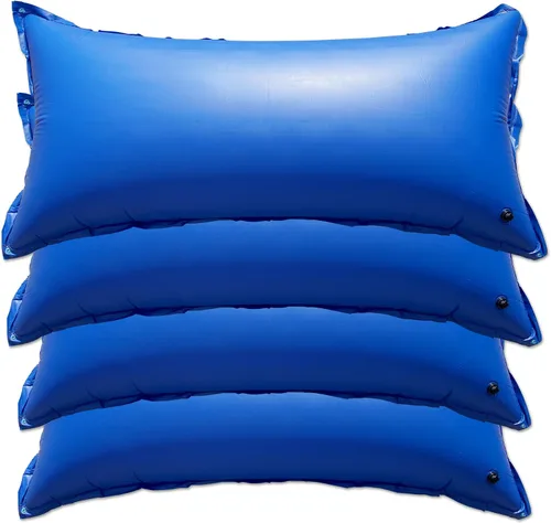 Miniatura 5 de Robelle Deluxe Almohada de aire ecualizadora de hielo, Paquete de 4, Azul