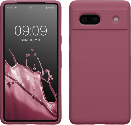 Miniatura 340 de kwmobile Funda Compatible con Google Pixel 6 Pro - Funda de Teléfono de Silicona TPU con Acabado Suave - Azul Caribe