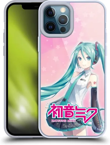 Miniatura 226 de Head Case Designs Licencia Oficial Hatsune Miku Gráficos Lindos Carcasa de Gel [Protección de Grado Militar] Compatible con Apple iPhone 7