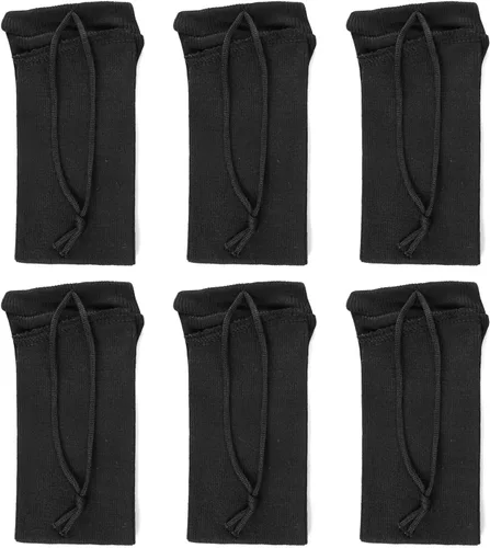Miniatura 4 de GUGULUZA Calcetines extra gruesos para pistolas, calcetín de pistola para pistola, paquete de 4/5/6 fundas de pistola tratadas de silicona de punto