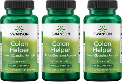 Miniatura 8 de Swanson Colon Helper - Suplemento digestivo herbario para adultos que buscan eliminaciones saludables con Goldenseal, olmo resbaladizo y aloe