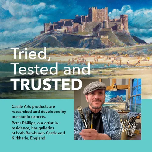 Miniatura 6 de Castle Art Supplies 40 piezas de lápices de dibujo y bocetos de primera calidad con tutorial para artistas, profesionales o principiantes