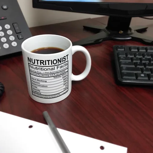 Miniatura 6 de ThisWear Regalos nutricionistas registrados para mujeres, información nutricionista, ideas de regalos de graduación, taza de café de cerámica de 11