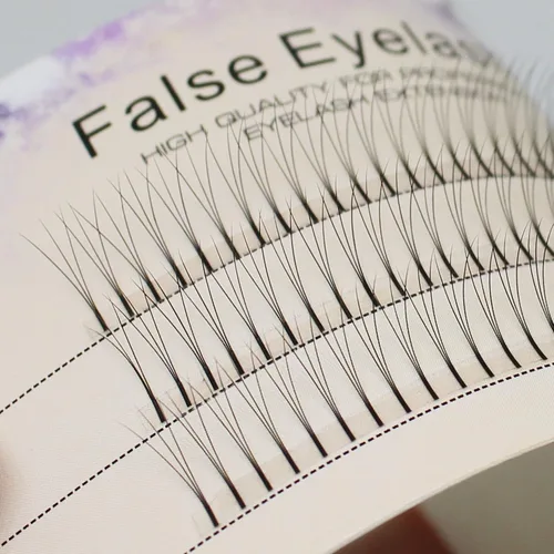 Miniatura 6 de Scala pestañas individuales negras, larga extensión de pestañas falsas y naturales, maquillaje, belleza, salud, maquillaje pestañas falsas
