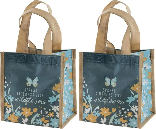 Miniatura 7 de Karma Bolsas de regalo reutilizables – Bolsa de mano y bolsa de regalo con asas – Perfecto para regalos de cumpleaños y bolsas de fiesta RPET 1 Bee