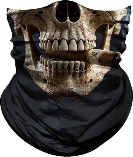 Miniatura 10 de Obacle Polaina para el cuello, bandana para protección contra el polvo, el viento, el sol para hombres y mujeres