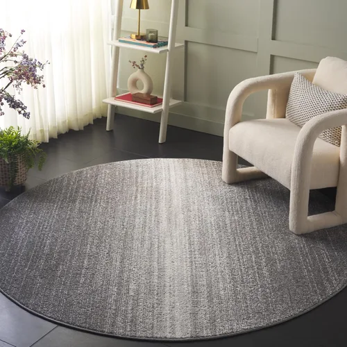 Miniatura 19 de SAFAVIEH Adirondack Collection - Alfombra decorativa, 2 pies 6 pulgadas x 4 pies, color negro y gris, diseño moderno, no desprende pelusa y de fácil