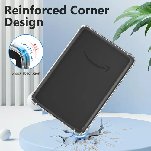 Miniatura 5 de KBCASE Funda transparente para Kindle Paperwhite de 7 pulgadas (12ª generación, 2024) y Kindle Colorsoft Signature Edition 2024, delgada, ligera