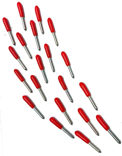 Miniatura 2 de Paquete de 20 cuchillas de repuesto compatibles con Cricut Imagine Explore Air 2 Create Maker 3 Expression 45° de tela de vinilo estándar