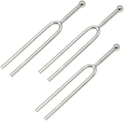 Diapasón de 440 Hz, juego de diapasones estándar de tono A, 3 diapasones de afinación, dispositivo afinador para guitarra y violín, accesorios de
