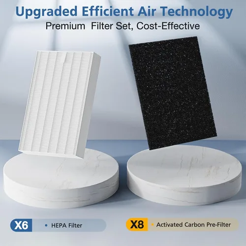 Miniatura 7 de Filtro de repuesto HEPA HPA300 para purificadores de aire Honeywell serie HPA300 HPA300 HPA300VP HPA304 HPA3300, reemplaza HRF-R3