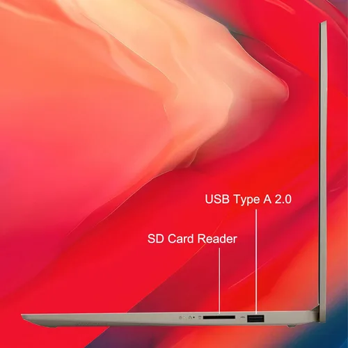 Miniatura 3 de Laptop Lenovo IdeaPad 1, pantalla FHD de 15.6 pulgadas, procesador Intel Celeron N4500, 8 GB RAM, SSD de 128 GB, lector de tarjeta SD, teclado
