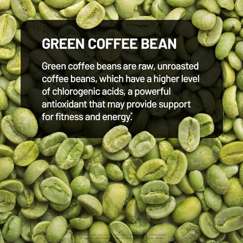 Miniatura 4 de NatureWise Extracto de grano de café verde, cápsulas de grano de café verde puro de 800 mg con 50% de soporte de ácido clorogénico