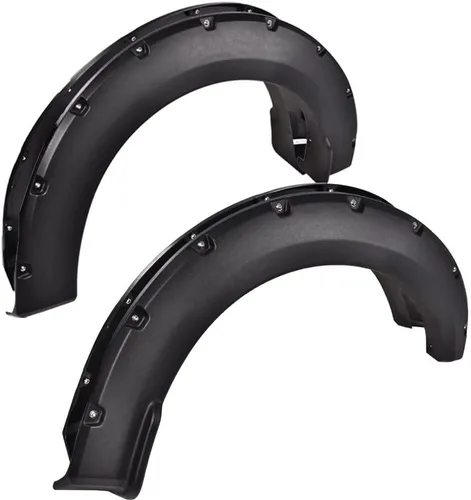 Miniatura 15 de G-PLUS Kit de guardabarros compatible con Ford F250 F350 Super Duty 1999-2007 (no compatible con modelos duales), cubierta protectora de rueda