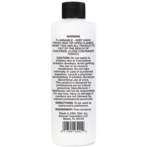 Miniatura 2 de Pronto - Acetona 100 % pura, removedor de esmalte de uñas rápido y profesional, para uñas naturales, gel, acrílicas, esculpidas (8 onzas líquidas)