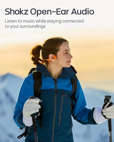Miniatura 5 de SHOKZ OpenRun Pro 2 - Auriculares de conducción ósea, auriculares deportivos inalámbricos Bluetooth de oreja abierta para correr, entrenamientos
