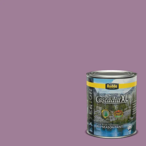 Miniatura 155 de Rodda Paint CASCADIA ZERO - Pintura plana e imprimación para interiores en uno, cuarto de galón, rosa Mullen