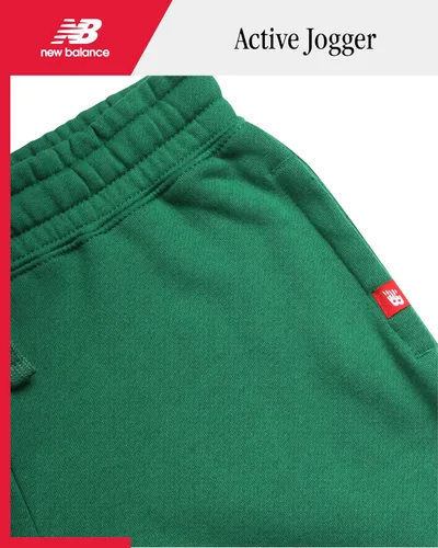 Miniatura 68 de New Balance Pantalones deportivos para niña, forro polar de mezcla de algodón suave con cordón y bolsillos (tallas 8-16)