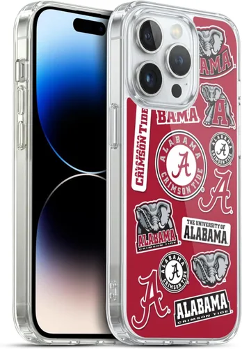 Miniatura 199 de Head Case Designs Funda de gel suave con licencia oficial de la Universidad de Alabama UA Collage compatible con Apple iPhone 13 Pro Max