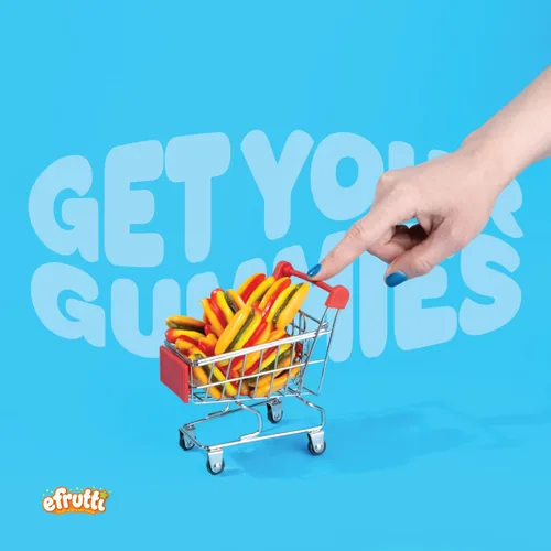 Miniatura 5 de efrutti - Mini hotdogs, caramelos de gomita afrutados, envueltos individualmente, caja de 19 onzas, 60