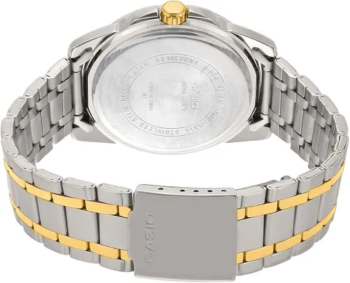 Miniatura 4 de CASIO MTP-1314SG-1AV Enticer - Reloj analógico de cuarzo para hombre negrodorado