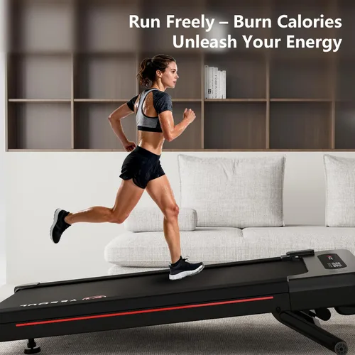 Miniatura 3 de Yesoul Walking Pad Treadmill with 10% Auto Incline, Under Desk Treadmill for Home Walking, Hiking & Running, 300lbs Capacity, Smart App Scenic