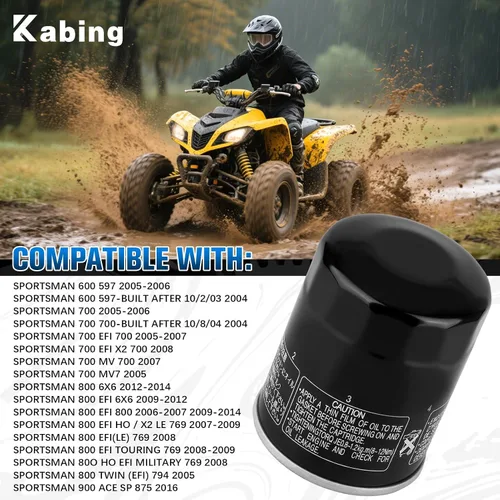 Miniatura 7 de 2540086 Filtro de aceite para Polaris Ranger 1000 900 800 700 570 Ranger XP 1000 900 RZR 800 900 General 1000 Victory Xpedition