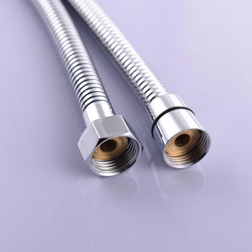 Miniatura 5 de CIENCIA Manguera de ducha RV de 4.9 ft de acero inoxidable flexible de repuesto con accesorios de latón, FHA018