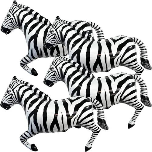 Miniatura 8 de Globos de Jirafa, Elefante, Vida Silvestre, Elefante, Mono, León, Jirafa, Leopardo en Forma de Globos para Decoraciones de Cumpleaños Infantiles