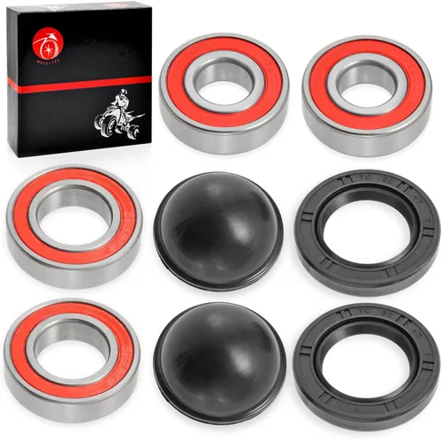 Miniatura 5 de Kit de cubierta de polvo para cubo de sello de rueda delantera para Yamaha carrito de golf G2 G8 G9 G11 G14 G16 G20 G21 G22 1985-2007 JN6-F5518-01