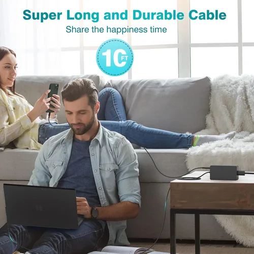 Miniatura 7 de Cargador de 65 W compatible con Microsoft Surface Pro 11, 10, 9, 8, 7+, 7, 6, 5, 4, 3, X, adaptador de corriente para Windows Surface Laptop