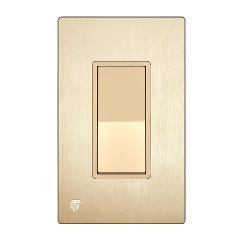 Miniatura 15 de ENERLITES Decorator Paddle Rocker Interruptor de luz, acabado brillante, un solo polo, 3 cables, tornillo de tierra, grado residencial, 15 A, 120