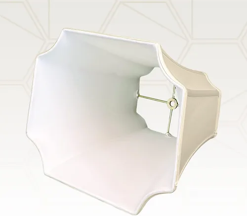 Miniatura 3 de Royal Designs, Inc. Persiana rectangular de esquina invertida, BS-712-11BG-2, oro antiguo, (4.25 x 6) x (8 x 11) x 8.75, juego de 2